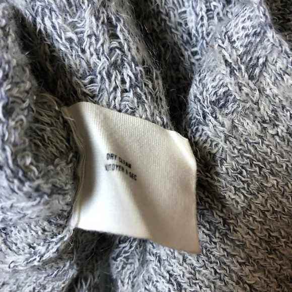 Anthropologie Gray Marled Knit Textured Sweater - Picture 6 of 6